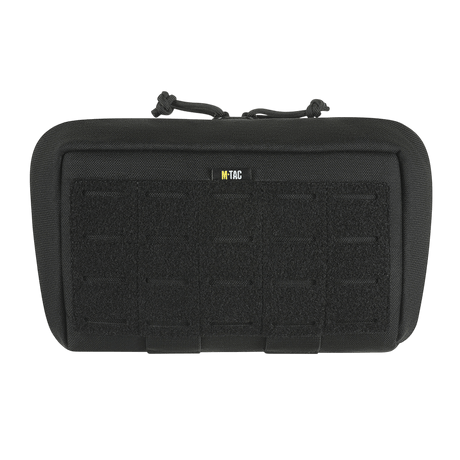 M-Tac Admin Pouch Large Elite Cordura 500D:stä, sopii asiakirjoille ja taktisiin varusteisiin, tarrapaneeli merkeille.