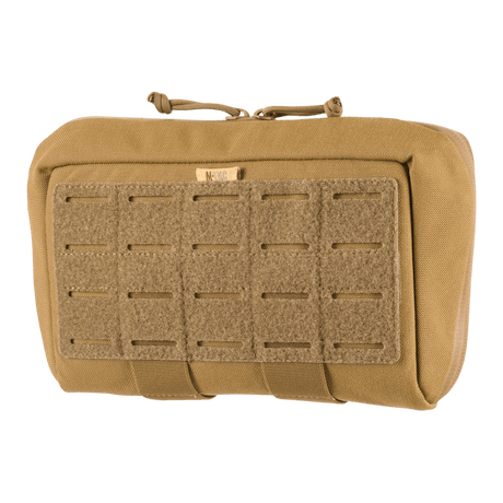 M-Tac Admin Pouch Large Elite Cordura 500D:stä, erinomainen taktisten varusteiden säilytykseen, Laser Cut -tarrapaneeli merkeille.