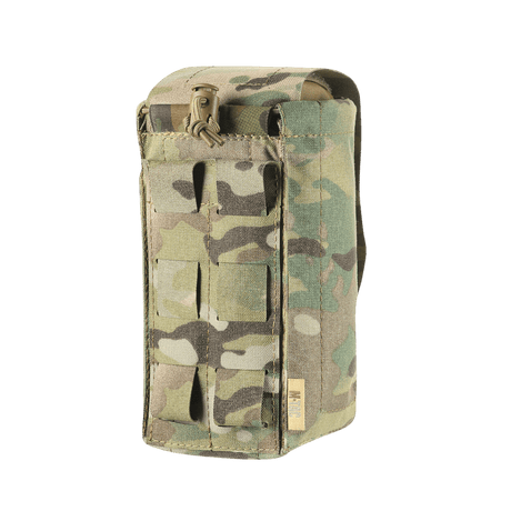 M-Tac Mediclomme Small Vertical Elite multicam-nylonista sisäisellä IFAK-organizerilla ja NIJ-sertifioinnilla, näytetty gallerian sijainti 1.