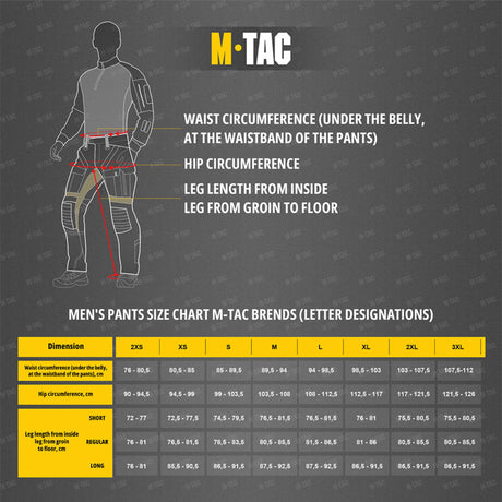 Koko-opas M-Tac Shorts Conquistador Flex