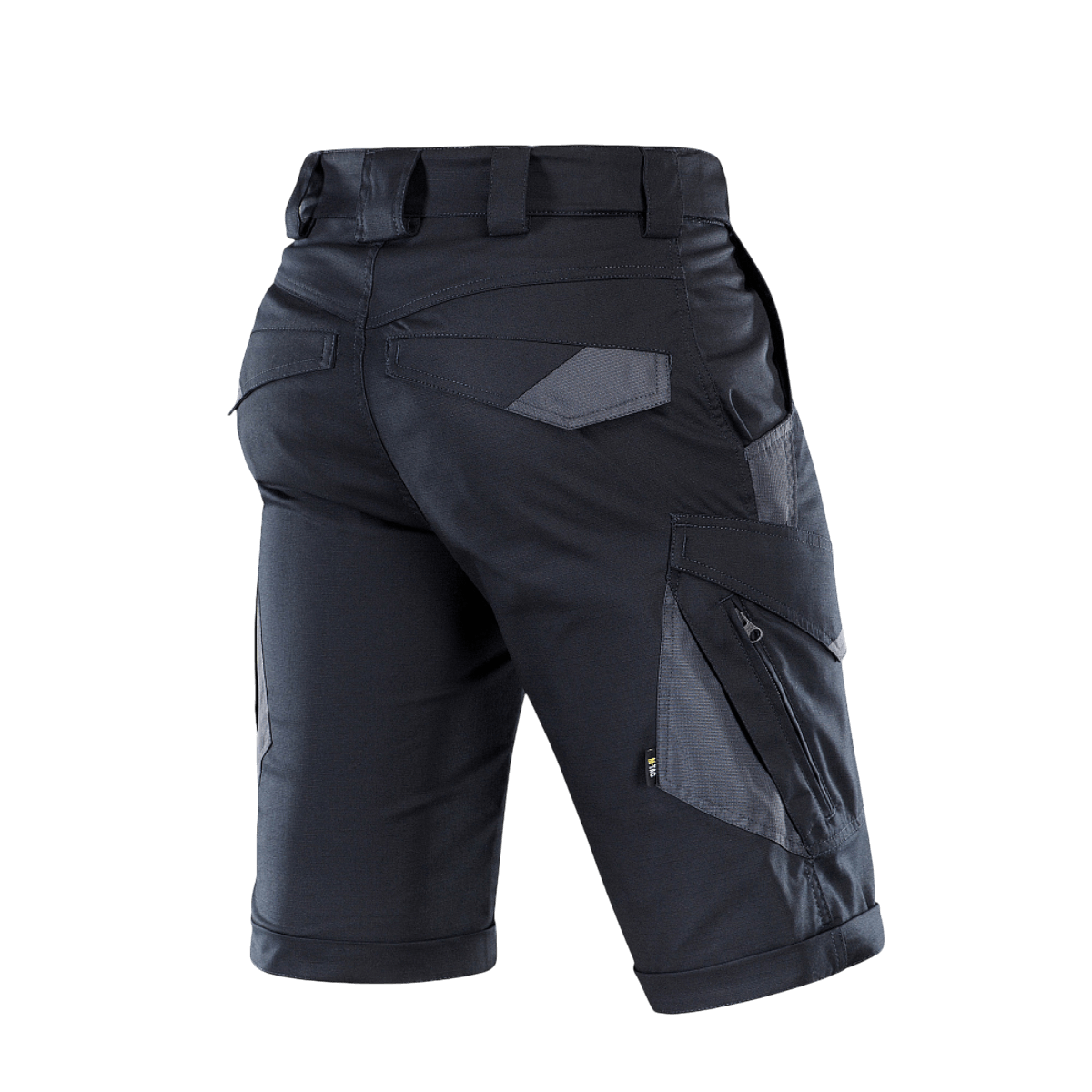 M-Tac Shorts Aggressor Gen.II Flex sort bagfra, taktisk design og alsidig brug