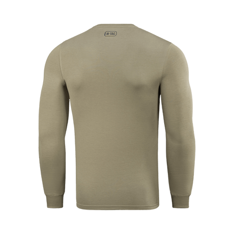 M-Tac Pullover 4 Seasons beige takakuva, pitkähiha, pyöreä pääntie, monipuolinen malli ympäri vuoden, tuotekoodi selässä