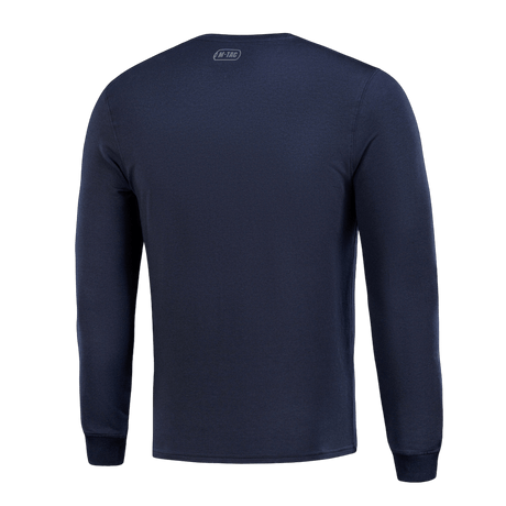M-Tac Pullover 4 Seasons takakuva, sopii arki- ja taktiseen käyttöön, valmistettu puuvillasta ja elastaanista, minimalistinen muotoilu
