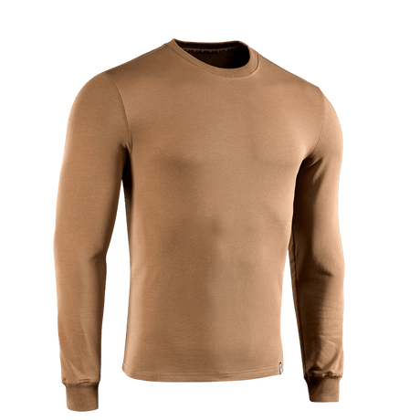 M-Tac Pullover 4 Seasons minimalistinen pyöreä pääntie, sopii taktiseen ja arkikäyttöön, puuvilla-elastaaniseos