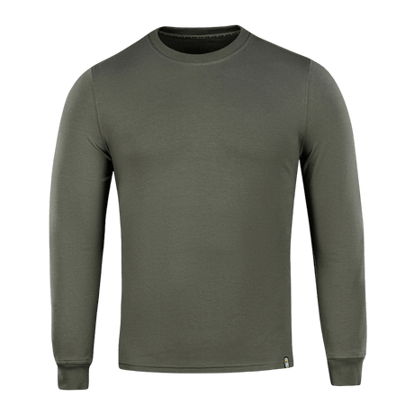 M-Tac Pullover 4 Seasons harmaa, minimalistinen malli, pyöreä kaula-aukko, puuvillaa ja elastaania, sopii ympäri vuoden.