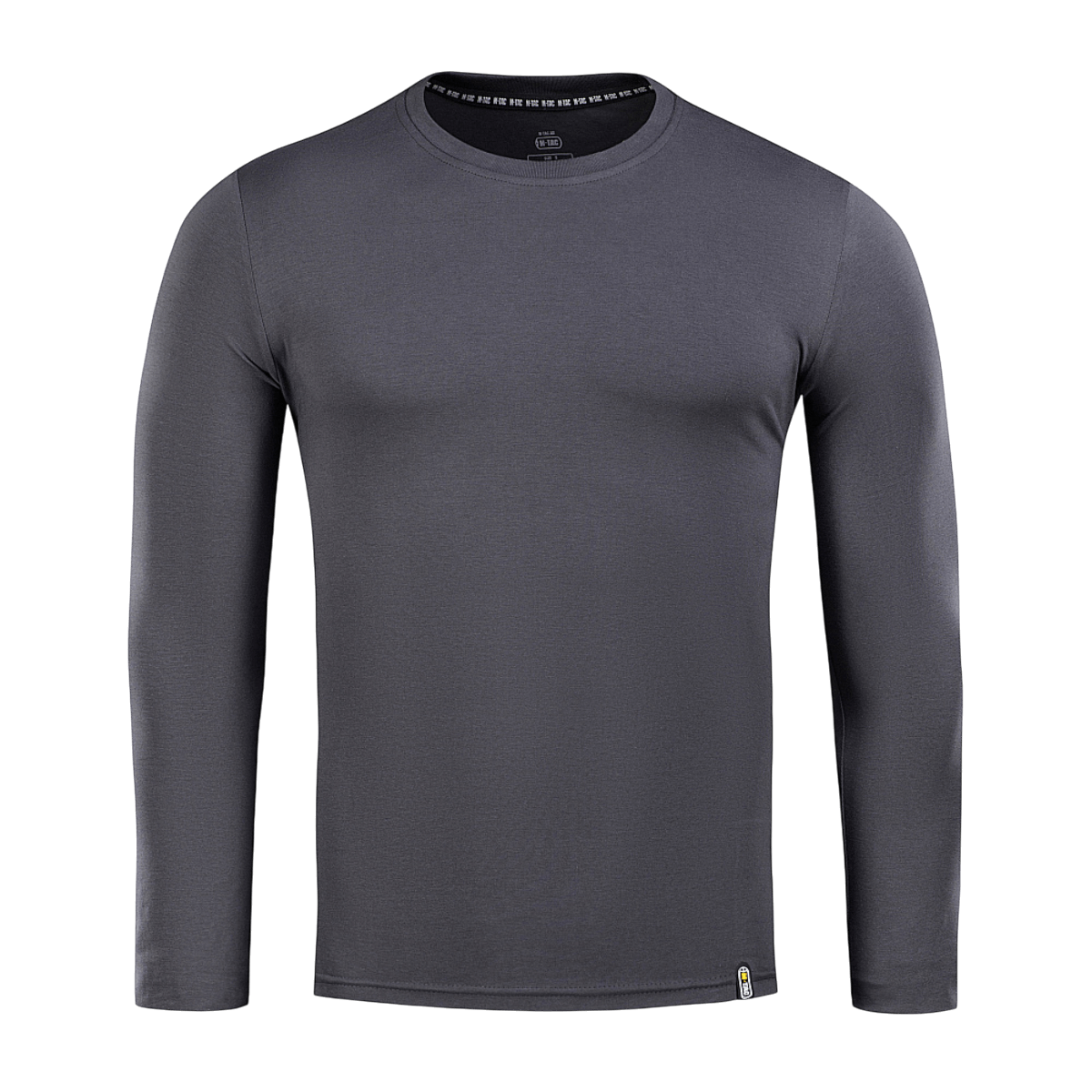 M-Tac Long-sleeve T-shirt 93/7 i grå farve, lavet af 93% bomuld og 7% elastan, velegnet til hverdag og friluftsliv.