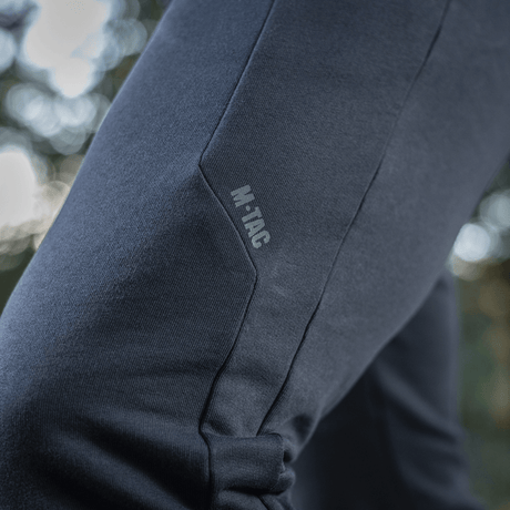M-Tac Bukser Stealth Cotton sportsbukser med elastik, perfekt til løb og hverdag, lavet af 100% bomuld for optimal komfort.