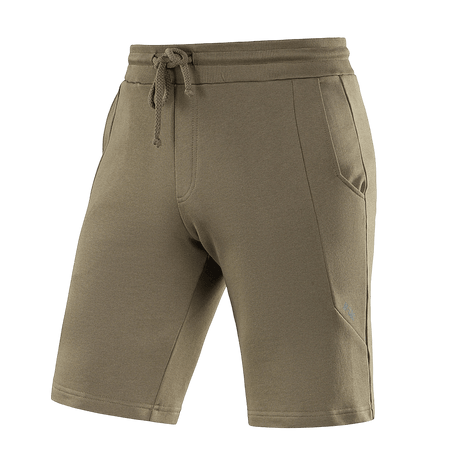 M-Tac Shorts Casual Fit Cotton i grøn farve med elastik i taljen og sidelommer.