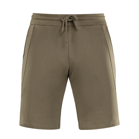 M-Tac Shorts Casual Fit Cotton i olivengrøn med elastik i taljen og sidelommer, perfekt til sommeren og aktiv brug.