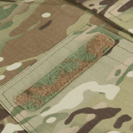 M-Tac Feltjakke NYCO i multicam med slidstærkt amerikansk NYCO-stof og velcrodetalje, NIJ-certificeret, gallery position 1.