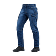 M-Tac Jeans Aggressor med taktiske lommer og klassisk denimstil, lavet af slidstærkt denimstof med høj komfort og bevægelsesfrihed.