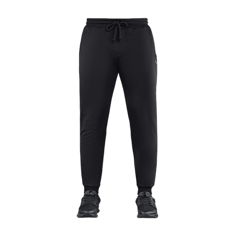 M-Tac Bukser Cotton Classic i sort, komfortable sportsbukser med elastik, to sidelommer, fremstillet i 100% bomuld.