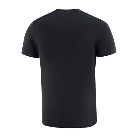 Sort M-Tac T-shirt 93/7 Summer set bagfra, ideel til sommerbrug med komfortabelt anatomisk snit og let struktureret stof.