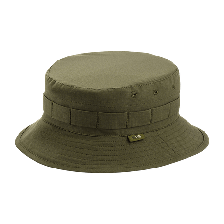 M-Tac Panama Rip-Stop army hat med semi-stiv skygge i grøn rip-stop materiale