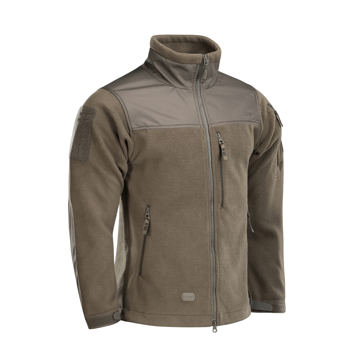 M-Tac Alpha Microfleece Jakke Gen.II, avanceret fleecejakke til taktisk brug og outdoor-aktiviteter, forstærket med Oxford nylon PU.