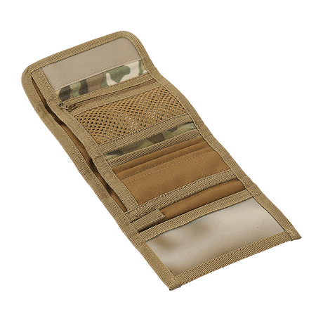 M-Tac Pung Elite Gen.II – käytännöllinen lompakko Cordura 500D:stä, lokeroita seteleille ja korteille, tyylikäs M-Tac-logo, UV-suoja.