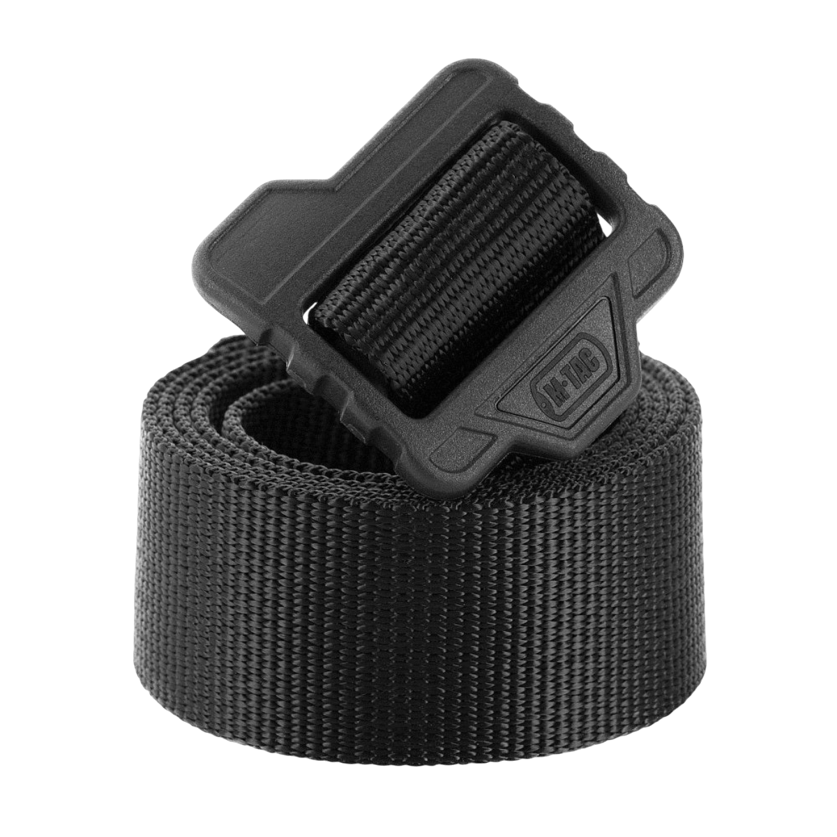 Sort M-Tac Lite Tactical Bælte Gen.II i holdbart nylon med polyamid spænde, designet til langvarig brug, bredde 40 mm.