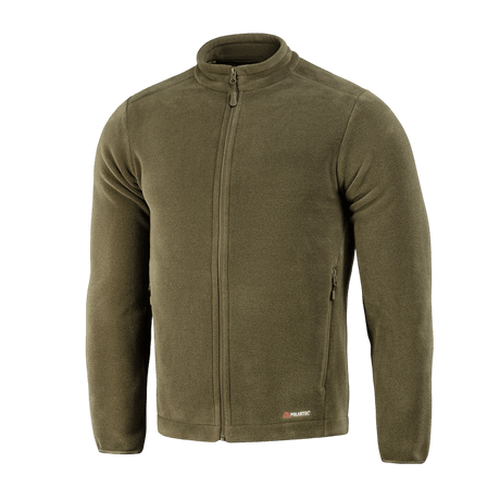 M-Tac Nord Polartec Fleecejakke i olivengrøn farve, fremstillet af premium Polartec® 200 Series fleece, designet til varme og komfort.