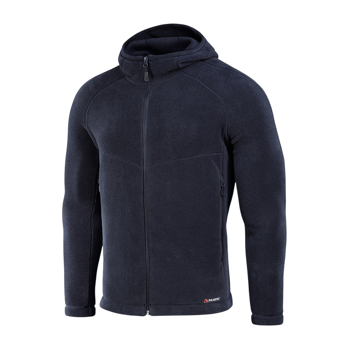 M-Tac Sprint Fleece Sweatshirt Polartec i sort med hætte og lynlås, lavet af holdbart og varmt Polartec® 200 Series fleece.