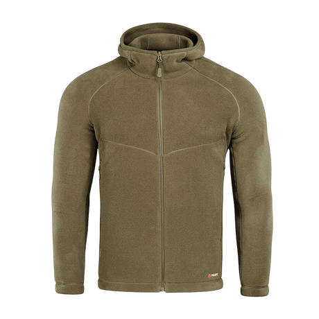 M-Tac Sprint Fleece Sweatshirt Polartec i grønt med hætte, lavet af Polartec 200 Series fleece for komfort og holdbarhed. Ideel til hverdag og aktivitet.