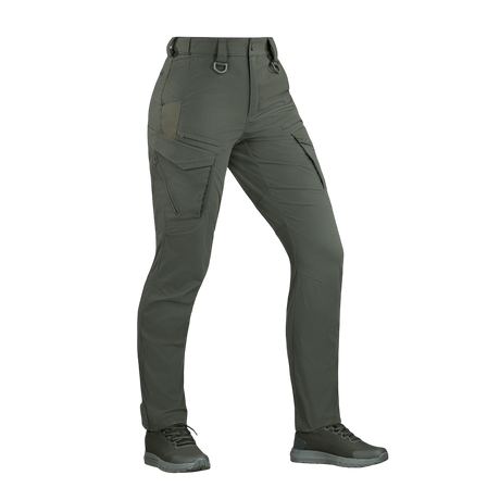 M-Tac Bukser Aggressor Summer Flex Dame i Rip-Stop nylon med YKK-lukninger, ideelle til taktisk brug og aktiv fritid.
