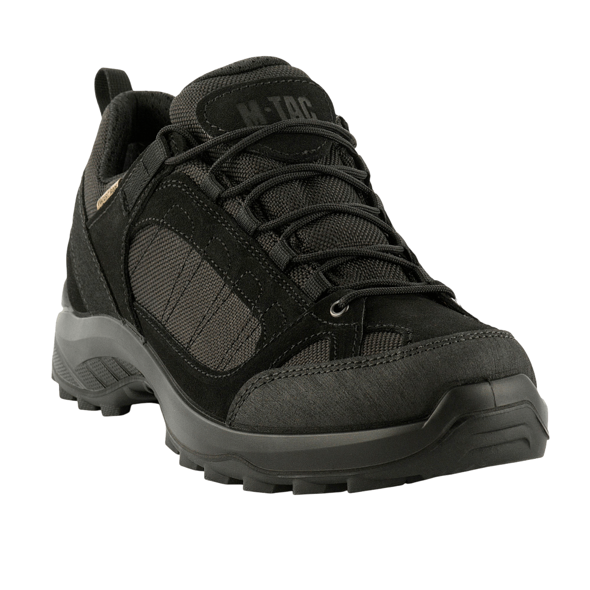 Tactical Sneakers Demi-Season – Let og komfortabel, moderne sko til trekking og outdoor, sort design, gummiforstærket tå og hæl.