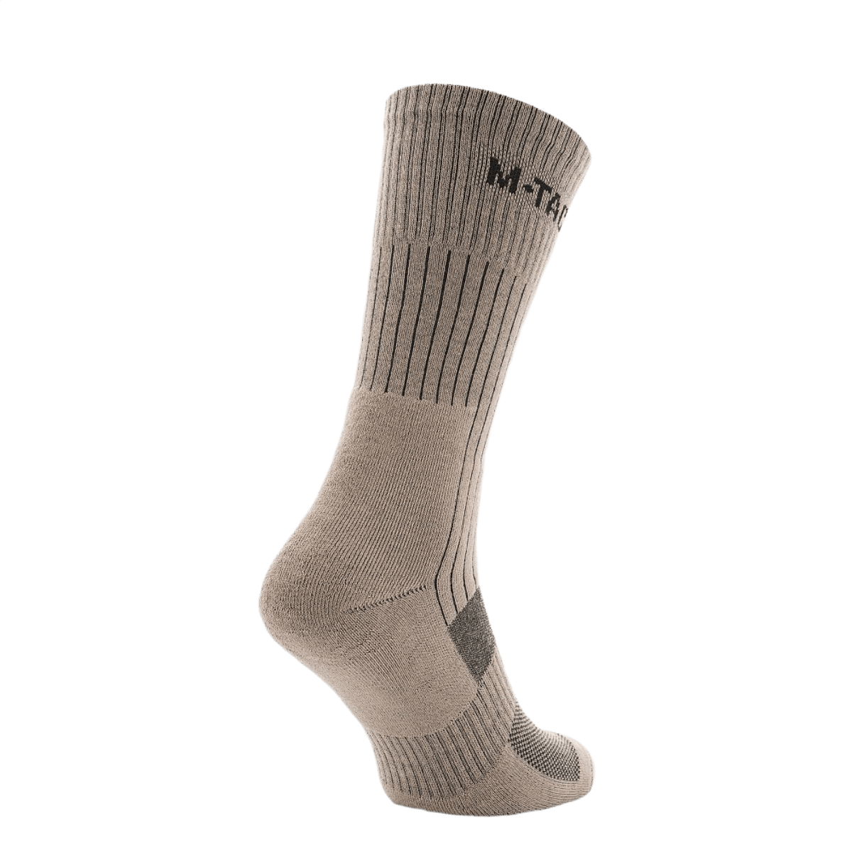 M-Tac Høje Sokker Mk.2 i beige farve med termozoner og støddæmpende zoner for maksimal komfort under trekking og intens aktivitet.