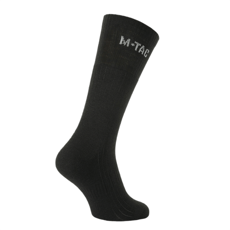 M-Tac Sokker Winter Wool i mørkegrå farve med merinould til maksimal varme og komfort. Termozoner og kanalstrukturer for hurtig fugtafledning.