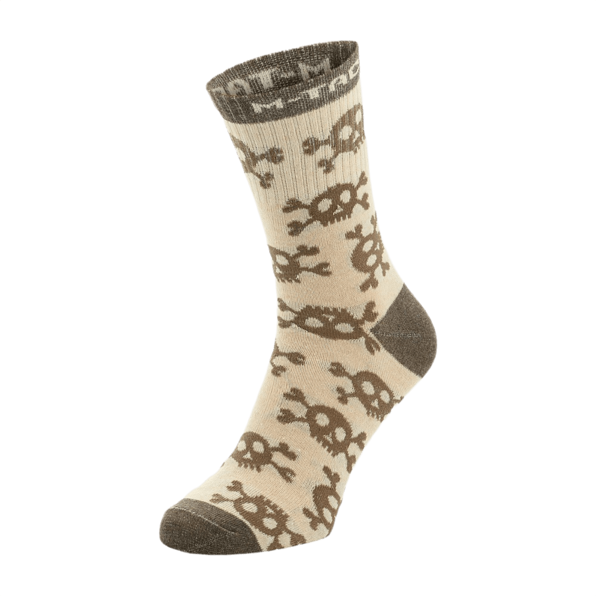 M-Tac Letvægtssokker Mk.3 Pirate Skull til trekking, lette sommerstrømpesokker med åndbare materialer, komfort og støtte.