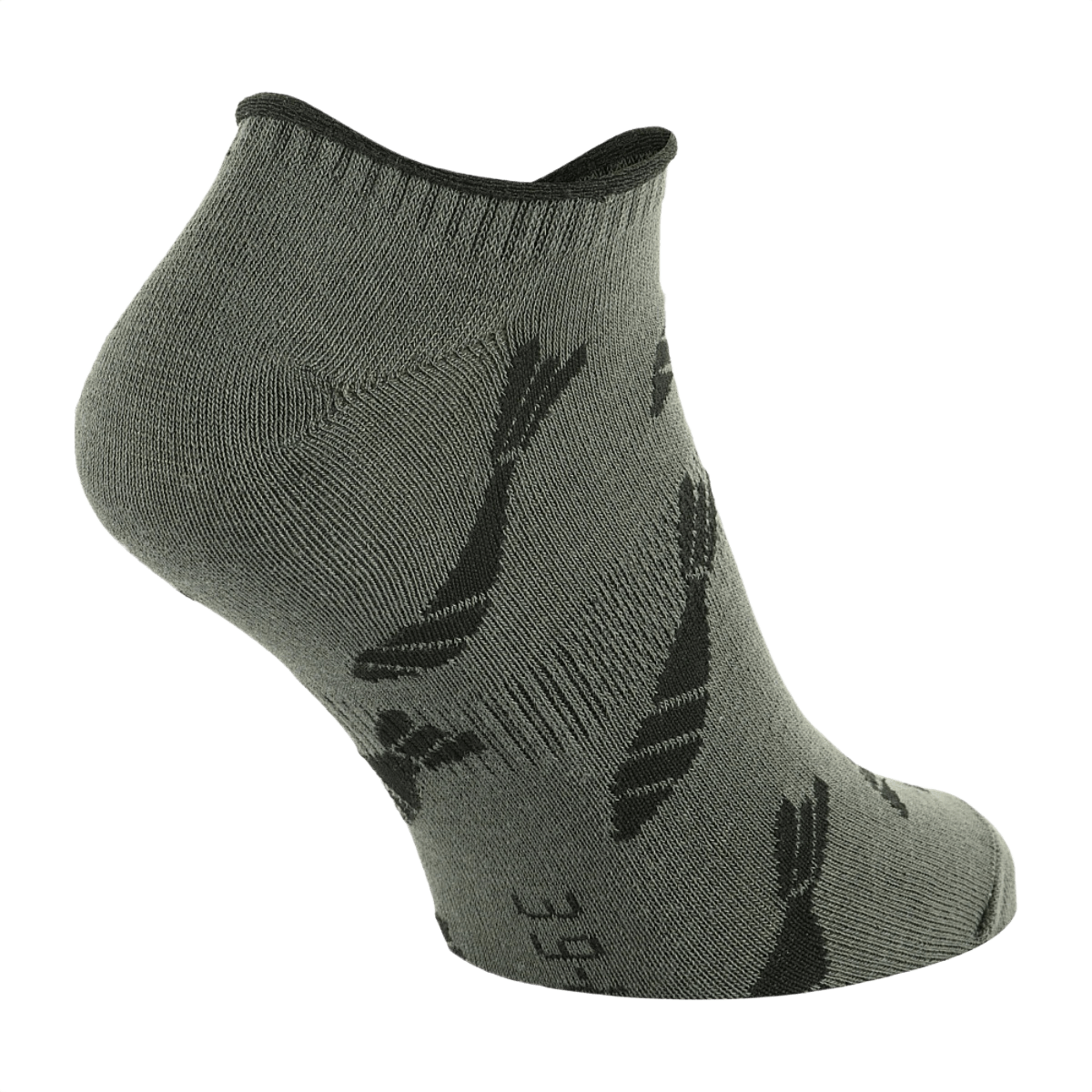 Mørkegrå M-Tac Let Sommersokker Morter Bomber, ergonomisk design til sport og udendørs aktiviteter, med unikt bombermønster.