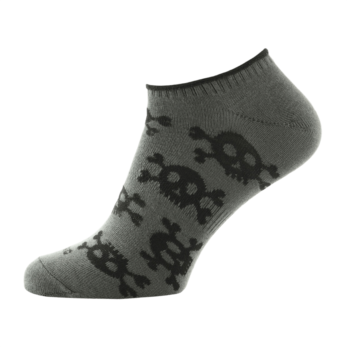 M-Tac Let Sommersokker Pirate Skull med ergonomisk pasform og åndbart materiale, ideel til løb og udendørs aktiviteter i varmt vejr.