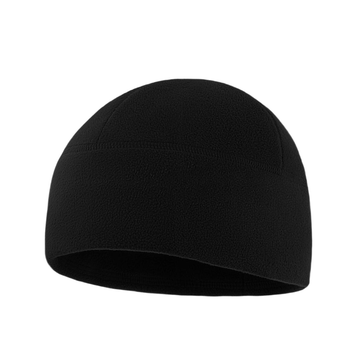 M-Tac Watch Cap Elite Fleece Beanie Hat Slimtex i sort, varm og slidstærk hue til vinteraktiviteter og taktisk brug.