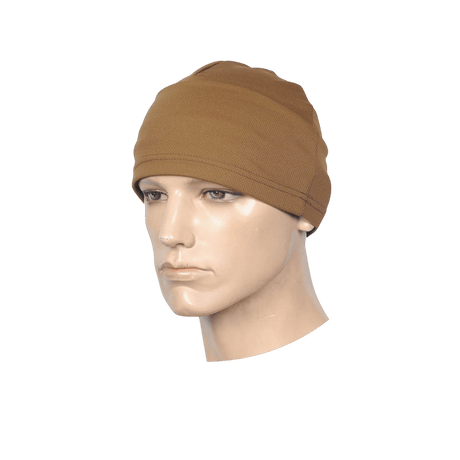 M-Tac Sweating Ninja-Balaclava i brun, lavet af 100% polyester, ideel til udendørs aktiviteter, fugttransporterende, produceret i Ukraine.