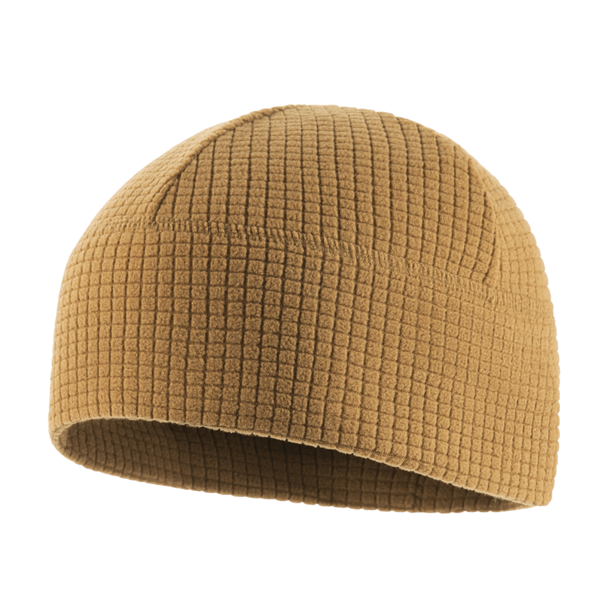 M-Tac Rip-Stop Fleece Hjelmliner i khaki farve med rip-stop mønster, egnet til koldt vejr og beskytter mod vind og kulde.