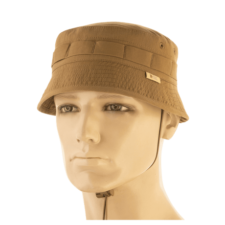 M-Tac Panamahat Gen. II Summer Flex i camel nylon/elastan med NIJ-certificering, lav vægt, justerbar strop, gallery position 1.