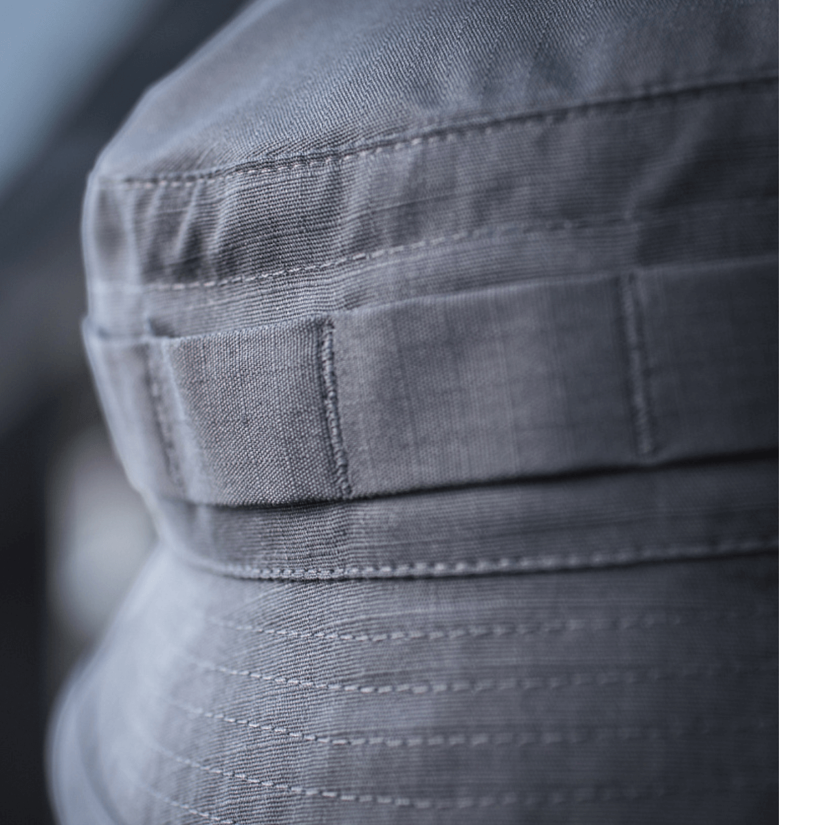 Nærbillede af M-Tac Panamahat Gen. II Flex Rip-Stop i slidstærkt rip-stop stof, perfekt til hverdagsbrug i varme sæsoner.