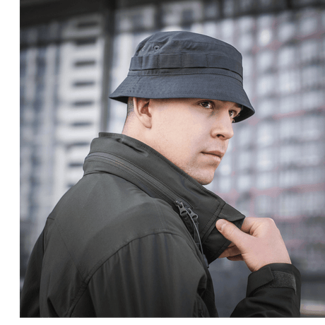 M-Tac Panamahat Gen. II Flex Rip-Stop i mørkt rip-stop materiale med justerbar pasform og NIJ-certificering, galleri position 1.