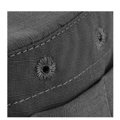 M-Tac Panamahat Gen. II Flex Rip-Stop i gråt rip-stop materiale med slidstærk syning og ventilationshuller i galleri position 1.