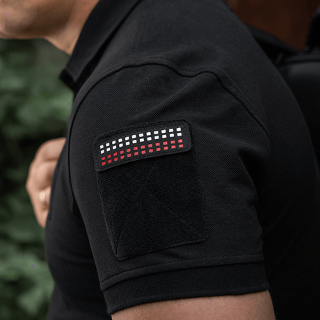 M-Tac Patch Flag 25x80 Mini Squares hihassa, kestävä patch Cordura 500D:ssä velcro-kiinnityksellä, laser cut -design.