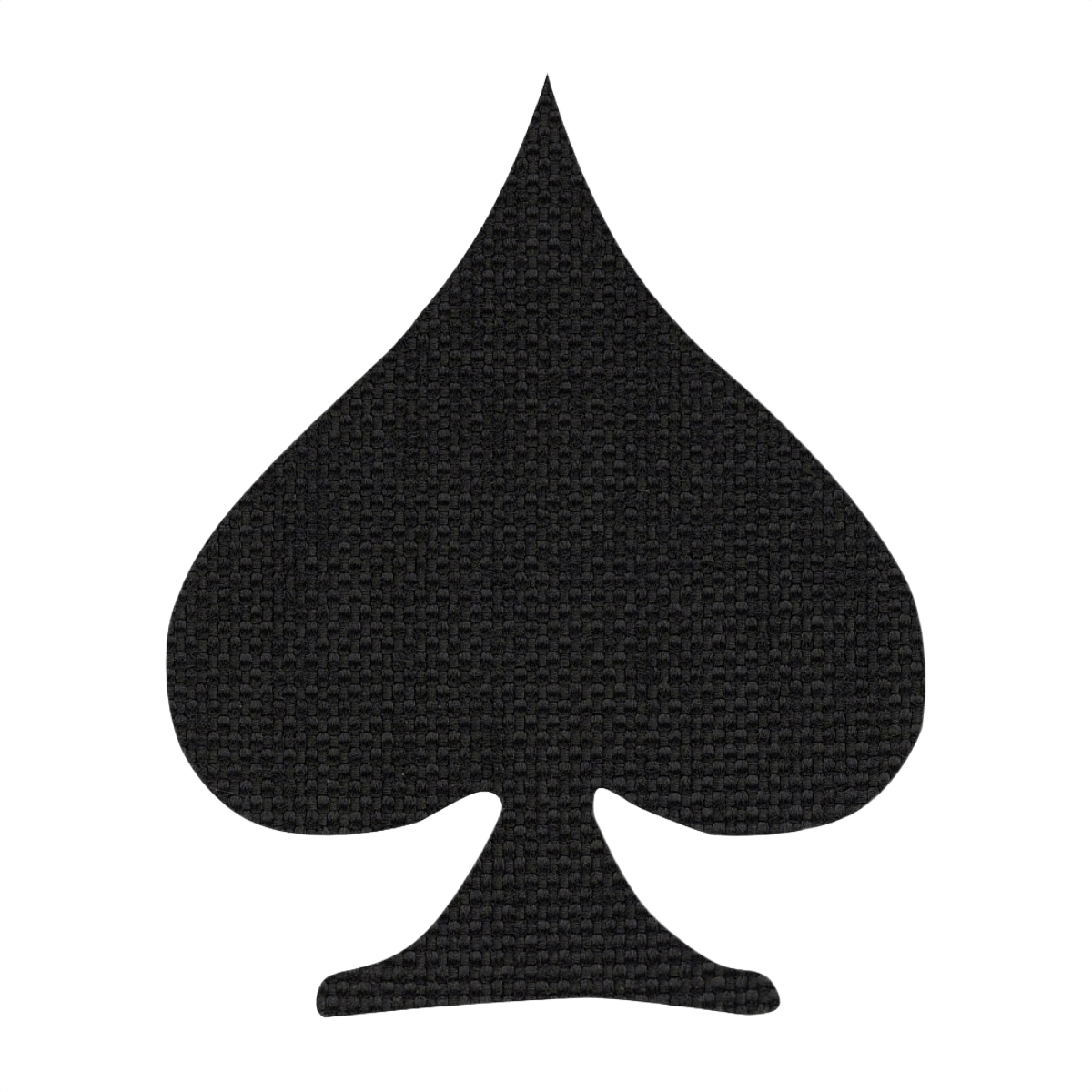 M‑Tac Patch Spades Laser Cut i Cordura 500D med Velcro-bagside, inspireret af 'Ace of Spades', til militær og taktisk brug.