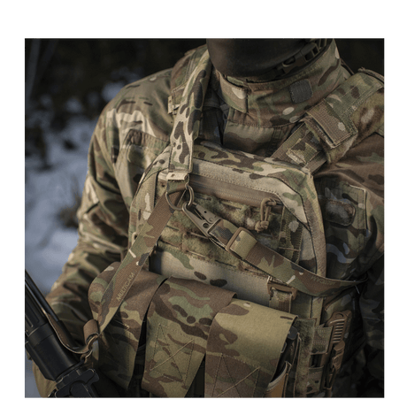 M-Tac Universal Våbenrem, multicam nylon, säädettävä pituus ja kestävä materiaali, taktiseen varustukseen, galleria, positio 1