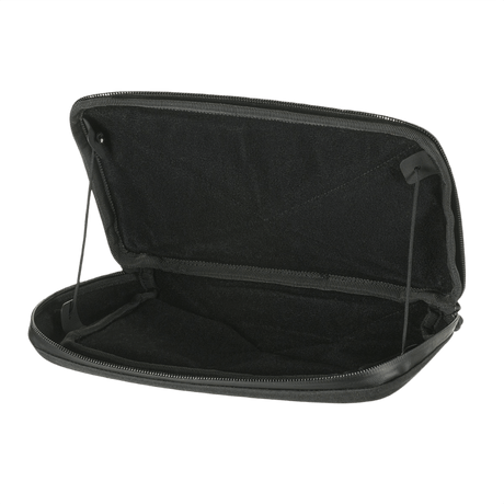 M-Tac Admin Pouch Large Elite Gen.II avoinna, tilava sisusta ja AquaGuard-vetoketju monipuoliseen pienten tavaroiden säilytykseen.