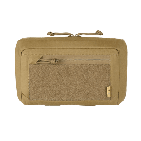 M-Tac Admin Pouch Large Elite Gen.II Cordura 500D:stä AquaGuard-vetoketjulla ja Velcro-paneelilla patcheille; sopii pienten tavaroiden säilytykseen.