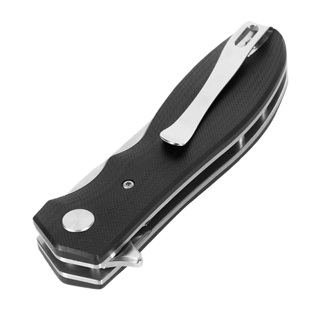 M-Tac Outdoor & Militær taittoveitsi - Type 6, musta G10-komposiittikahva.