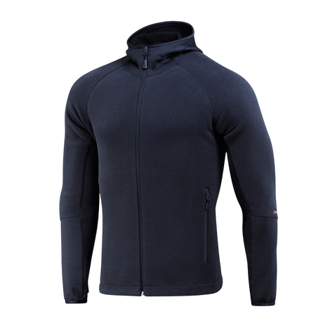 M-Tac Polartec Sport Hættetrøje i sort med fremragende varmeisolering og åndbarhed, lavet af avanceret Polartec®-materiale.
