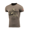 M-Tac Sniper T-shirt med teksten 'Death From Afar', fremstillet af 93% bomuld og 7% elastan for komfort og holdbarhed.