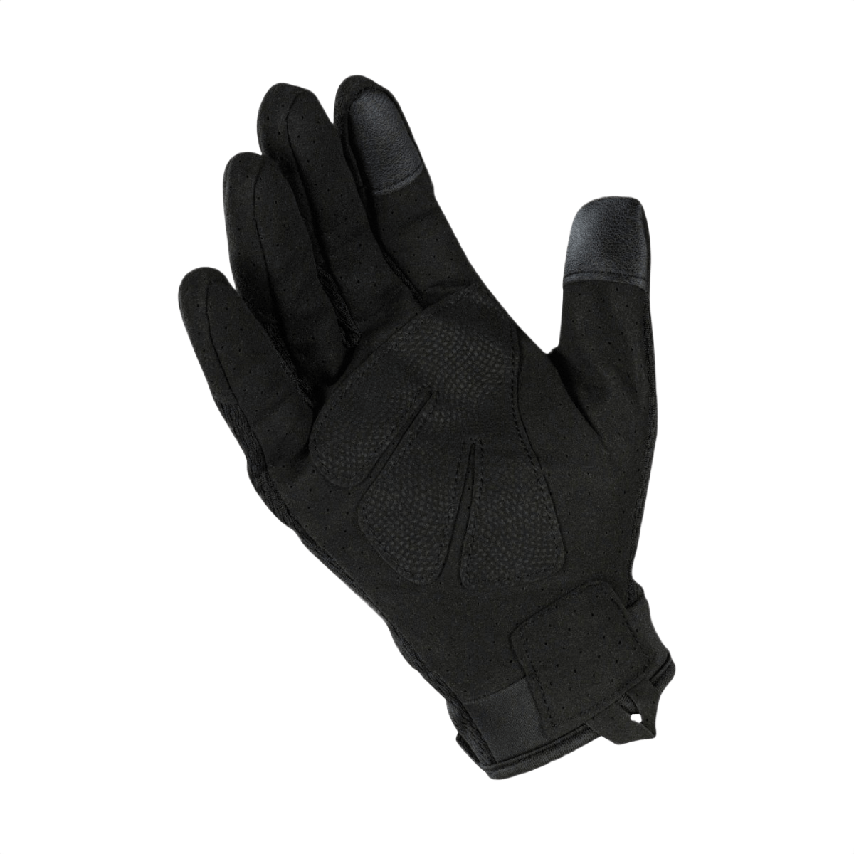 M-Tac Handsker A30 med mikrofiberforbedret håndflade, touchscreen fingre og slidstærkt mesh-ydre for skydning og træning.