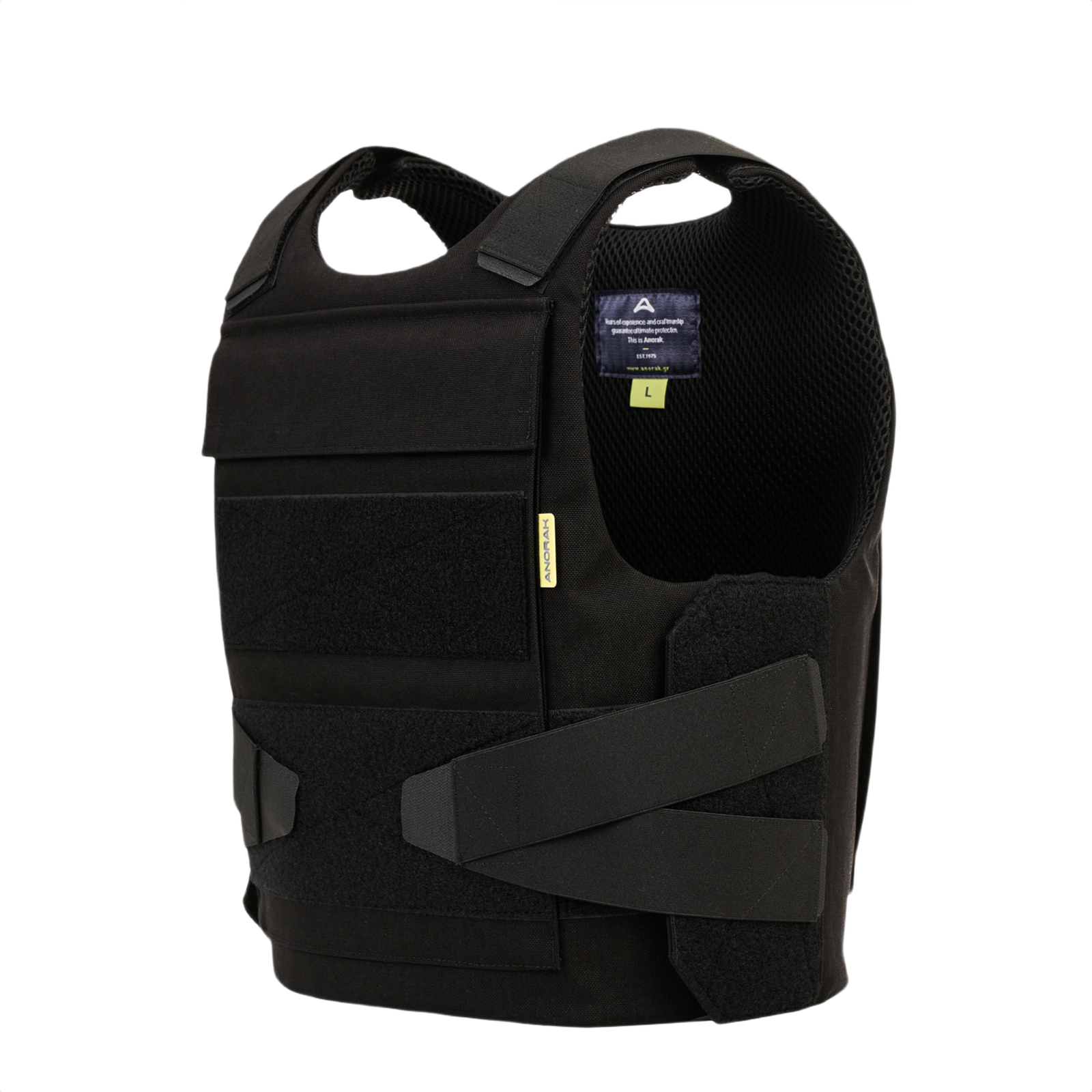 Anorak Duty II Cover vest for police, made with CORDURA® and Coolmax®, offering ergonomic design and antibacterial properties.