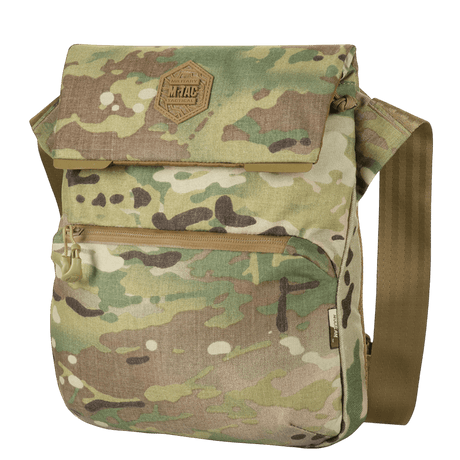 M-Tac Konvert Taske Elite kestävästä ja monipuolisesta Cordura-materiaalista, säädettävä olkahihna ja magnetventil.