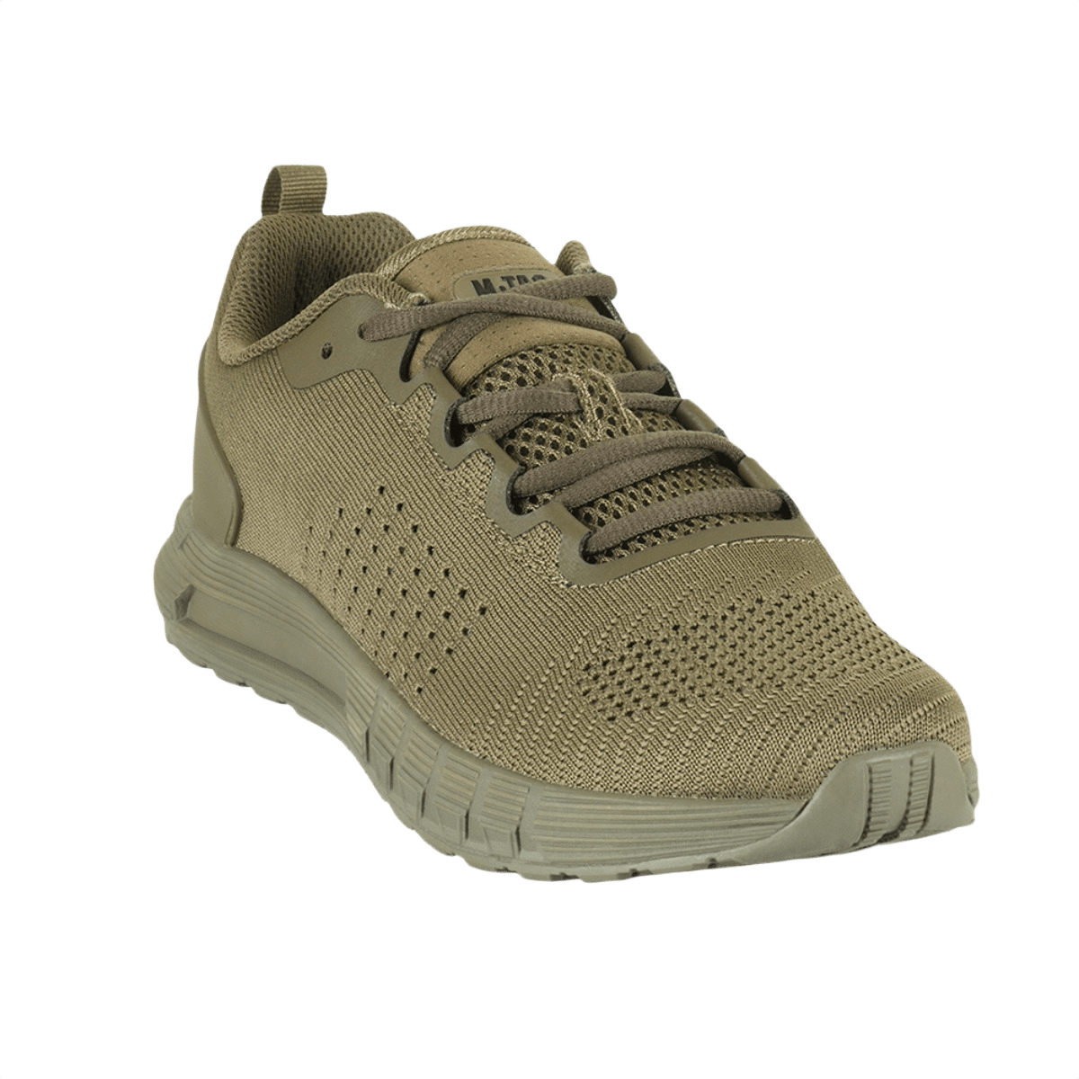 M-Tac Summer Light Sneakers i sandfarve, lette og holdbare taktiske sko med gummiforstærkning til sommerbrug.